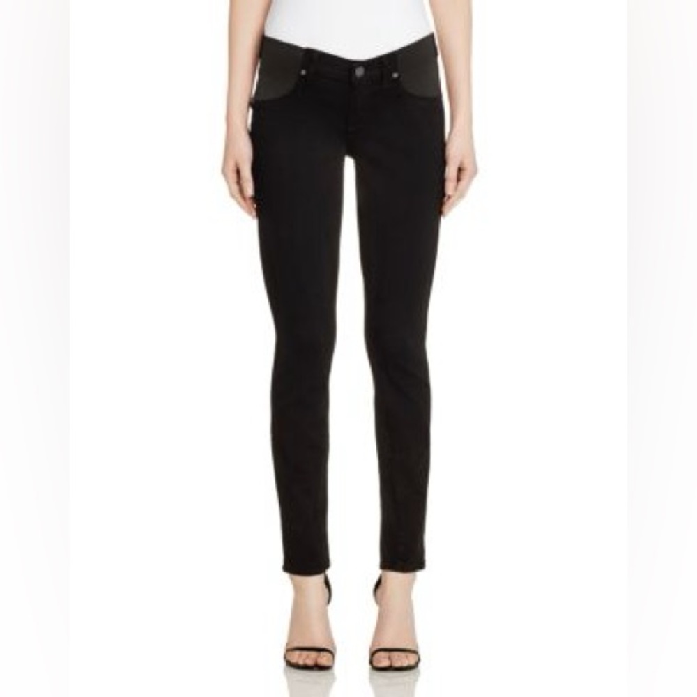 Paige Verdugo Ultra Skinny Maternity on Black Shadow.